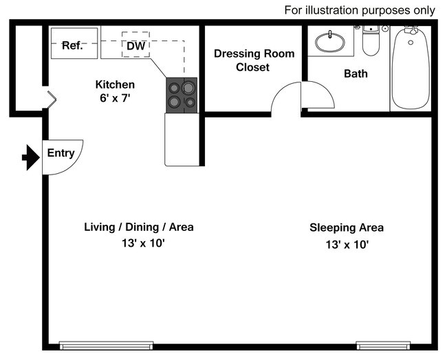 Crossroads Apartments Apartments Sauk Village, IL