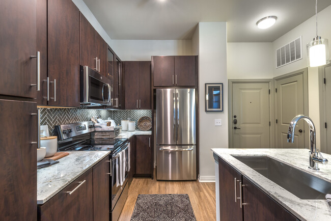 Spacious Kitchen - Overture Fairview 55+ Active Adult Apartme...