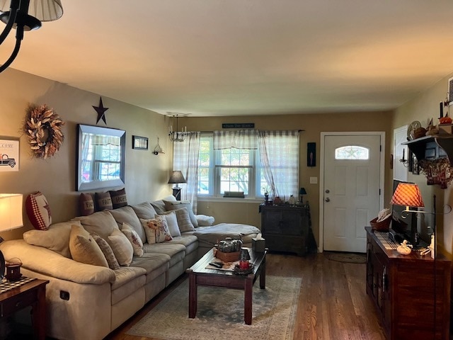 living room - 1406 Spruce Ave