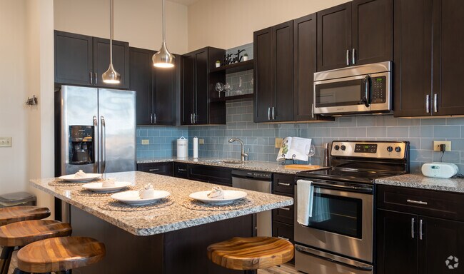 Espino - 725 pies cuadrados - Cocina - The Langston