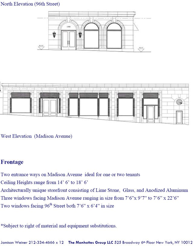 Folleto - 1380 Madison Ave