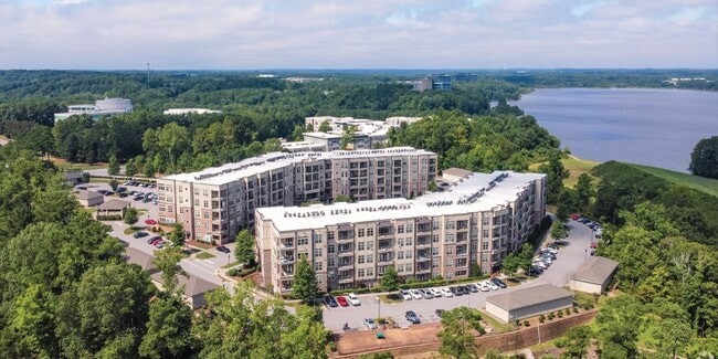 Adjacent to Lake Crabtree - Lofts at Weston Lakeside