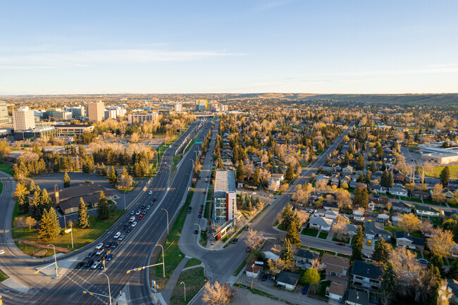 Aerial of Building - At Kaleidoscope