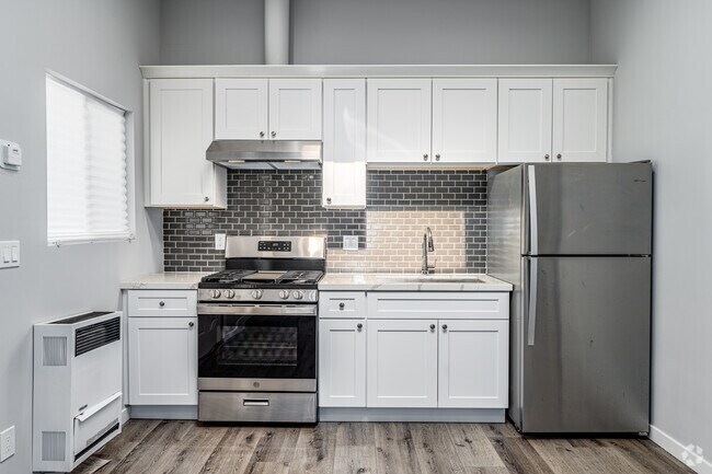 1 habitación, 1 baño - 400 pies cuadrados - Cocina - Sweet Spot Alert! Cozy 1 Bed in the Heart of LA