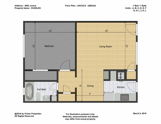 Plano de planta - CHARLES