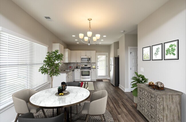 Foto del edificio - One level home with GARAGE and FENCED BACK...