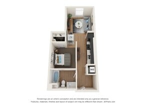 Interior Photo - Postmark Apartments