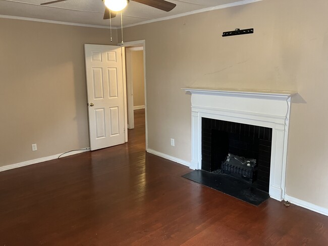 Living Room Fireplace - 110 McArthur Blvd