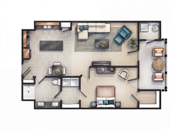 Floorplan - Groves at Waters Edge