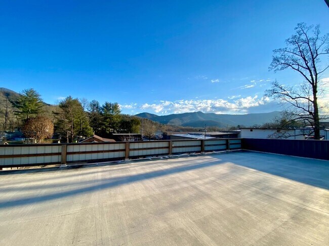 Foto del edificio - Furnished Downtown Black Mountain- Top Floor Unit with Roof Top Deck!