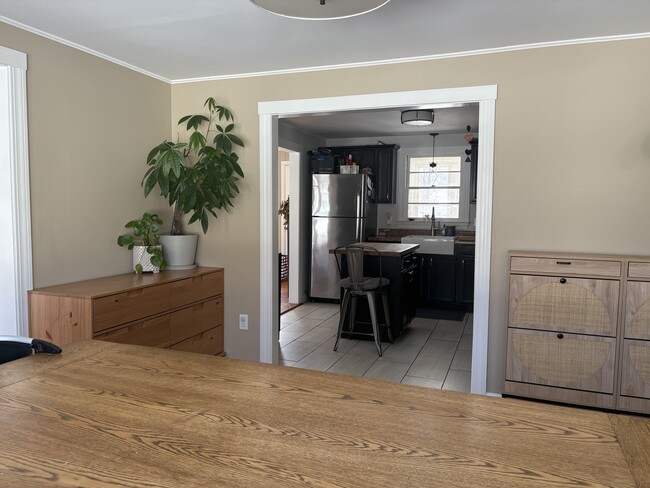 view into kitchen from dinning room - 14 Mitchell St