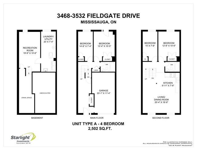 Floorplan - Forest Glen Townhomes