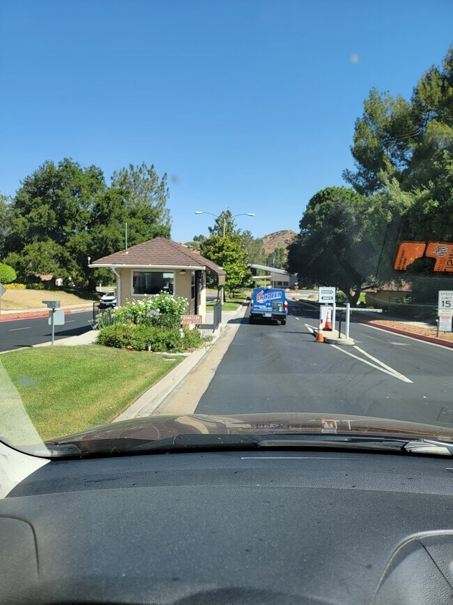 Main guard entrance - 19120 Avenue of the Oaks