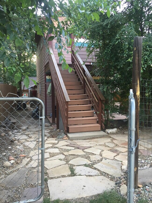 Downstairs unit behind stairway - 634 E 7th Ave
