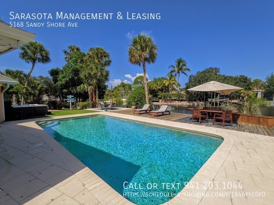 5168 Sandy Shore Ave, Siesta Key, FL 34242 House for Rent in Siesta