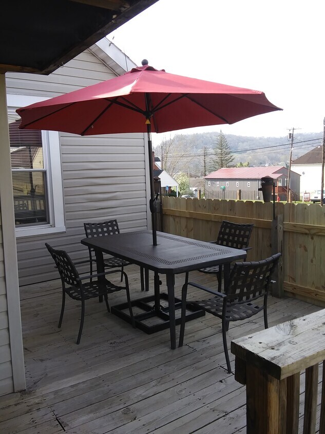 Back porch - 307 Maryland Ave