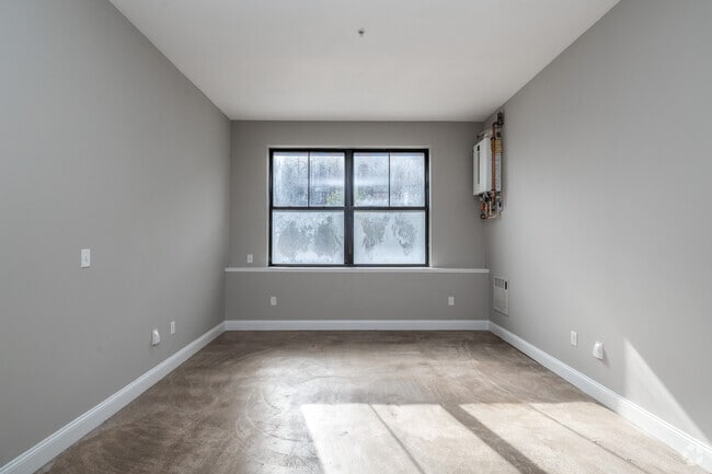 2BR, 1BA - 1,000SF - Living Room - Clinton Street Commons Apartments