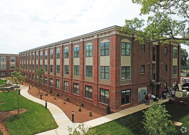 Aerial - Riverside Flats at Aberfoyle Village
