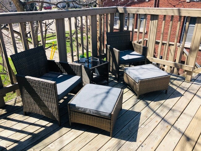 Patio Furniture For Use Of Tenant - 640 S Main St