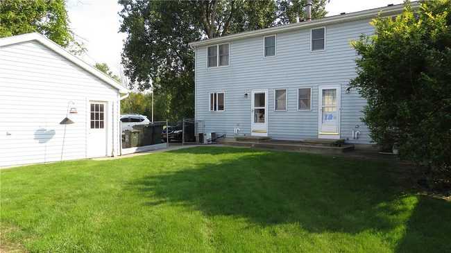 back of house- available unit on right - 1054 Castlebar Dr