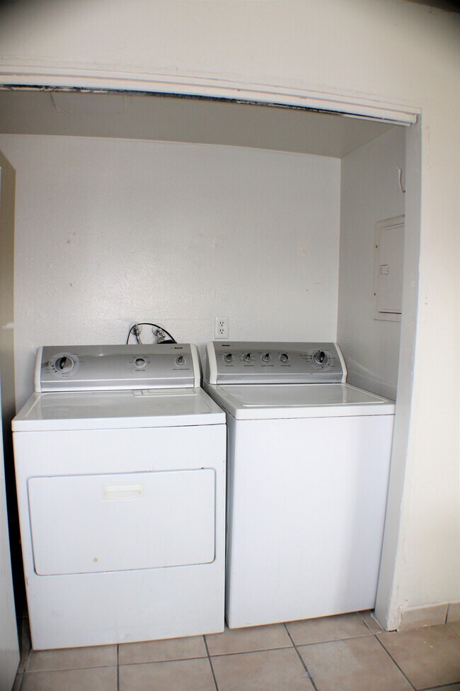 Washer and dryer - 1103 L St