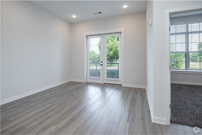 1BR, 1BA - A2 - 652SF - Living Room - Hillside Flats