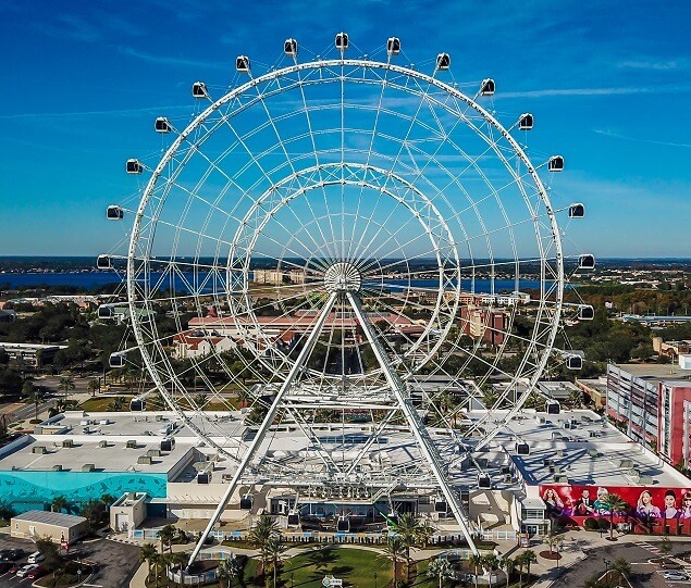 The ICON Orlando is the tallest observation wheel on the East Coast