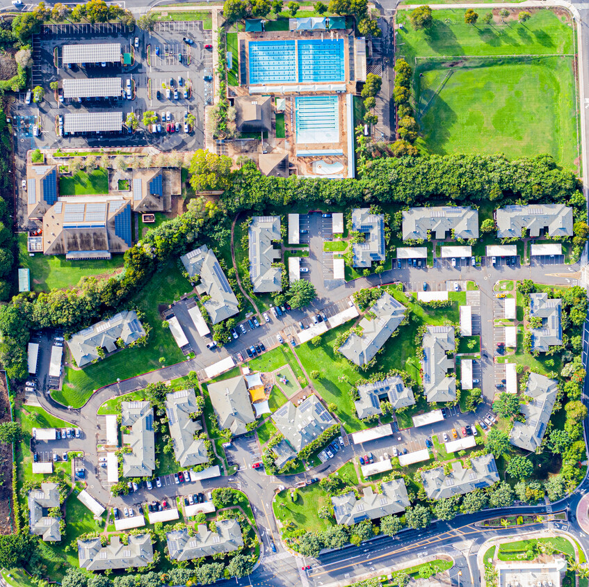 Community Aerial - Piilani Garden Apartments