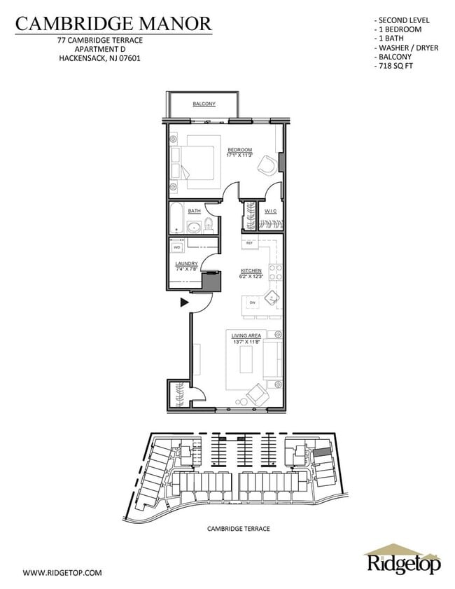 Interior Photo - Cambridge Manor: In-Unit Washer & Dryer, H...