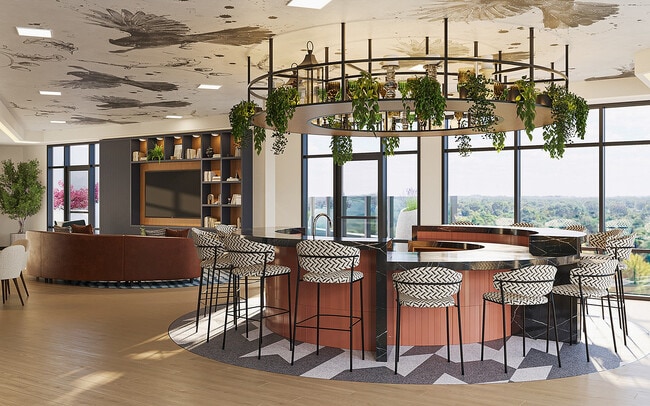 Rooftop-Clubroom-and-Terrace-Signature-at-Varsity-Apartments-Near-NC-State - Signature at Varsity