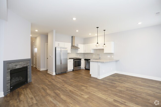2 HAB, cocina - The Knoll Townhomes of Ada