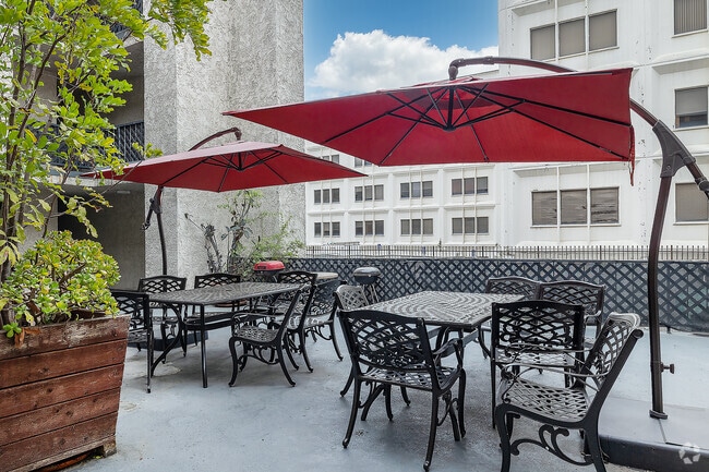 Patio - Park Terrace Apartments