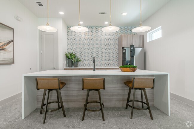 Cocina del Clubhouse - Sage at Celina Residences