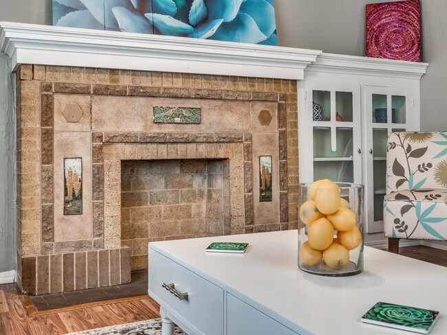 Antique faux fireplace - 529 NW 32nd St