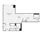 Studio, 1 Bath 575 SF E1G