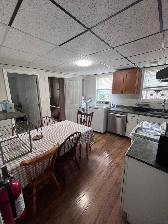 Kitchen w Laundry - 249 Boston Ave (Medford, MA) Apartments