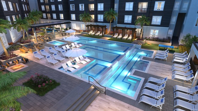 Resort-Style Pool Deck - Lark San Antonio