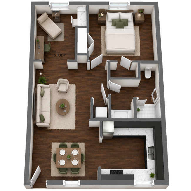 Foto del interior - Twin Pines