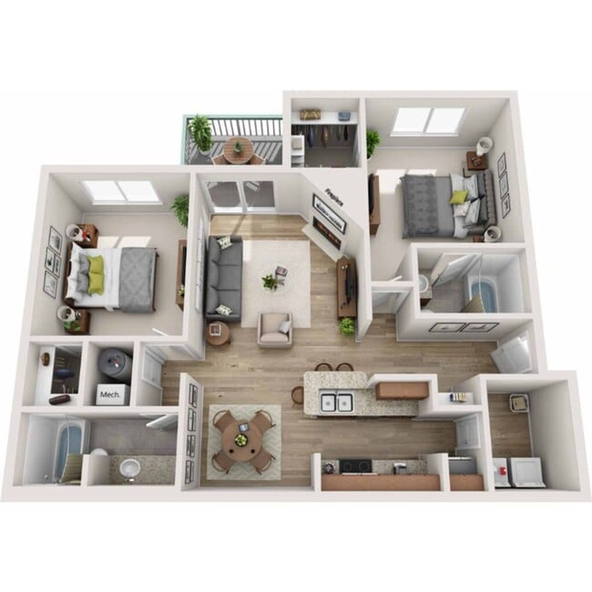 Foto del interior - Northwoods Apartments