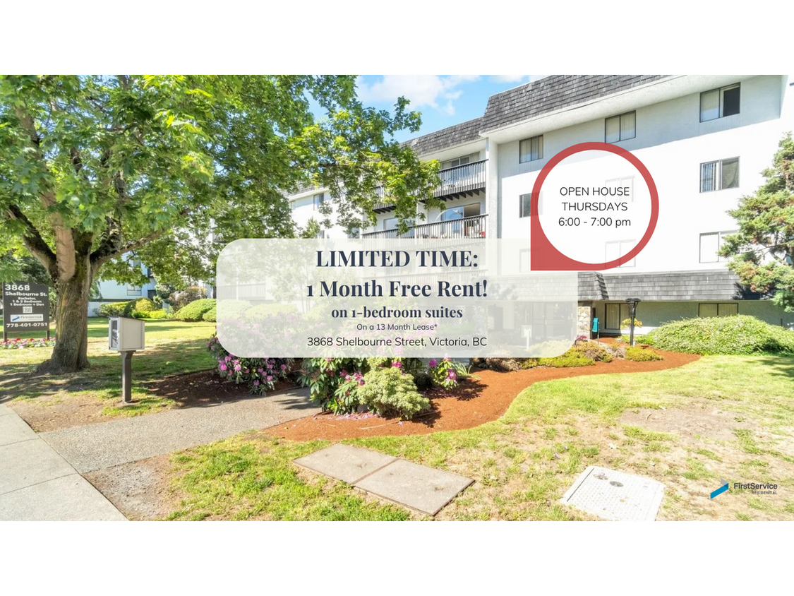 Hybury House Apartments 3868 Shelbourne St Victoria, BC