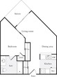 1 Bedroom B