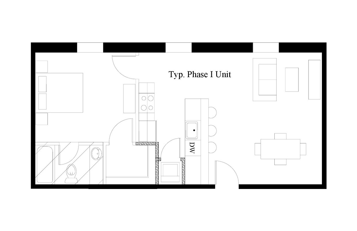 Apartamento 1 - Pemberton Lofts