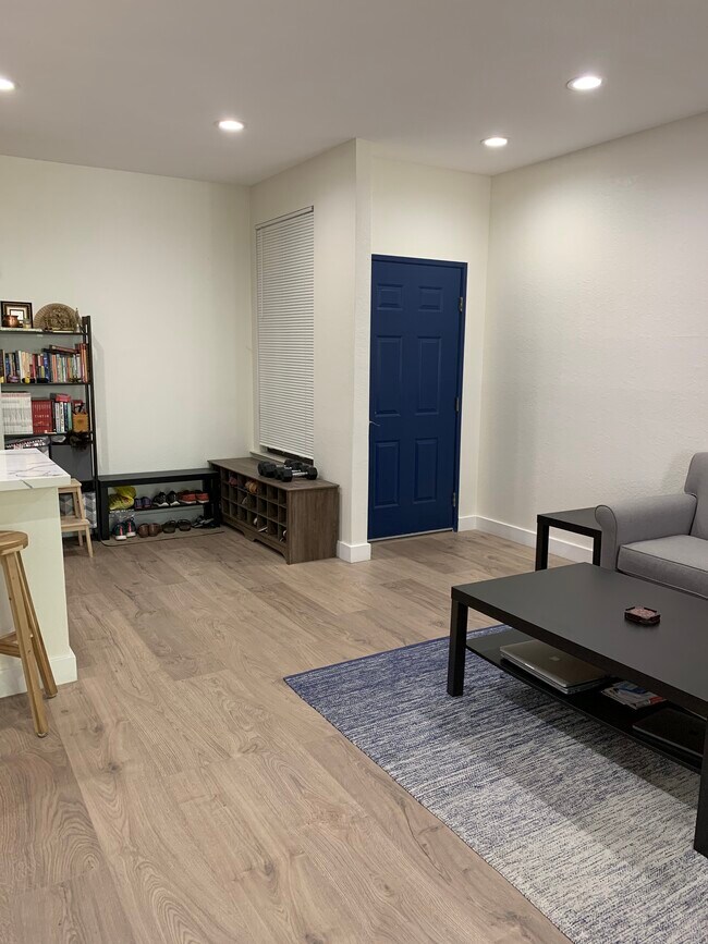 Laminate flooring throughout the unit. - 6442 Buena Vista Dr