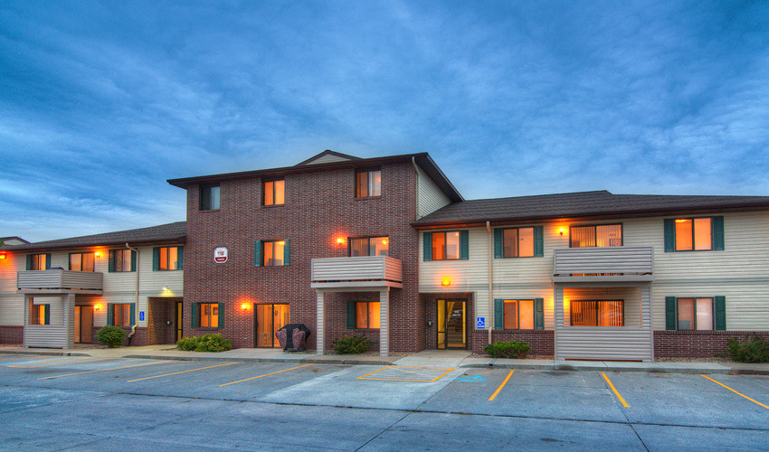 private balconies - Village Green Apartments