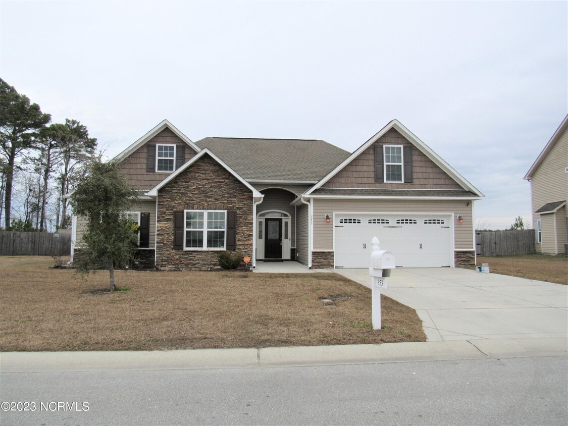 353 Merin Height Rd, Jacksonville, NC 28546 House Rental in