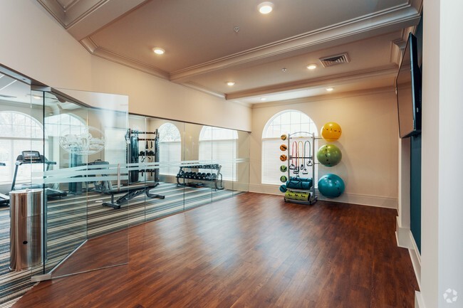 Fitness Center - The Village Center Apartments At Wormans M...