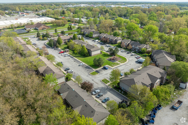 Aerial Photo - Northampton Village Apartments