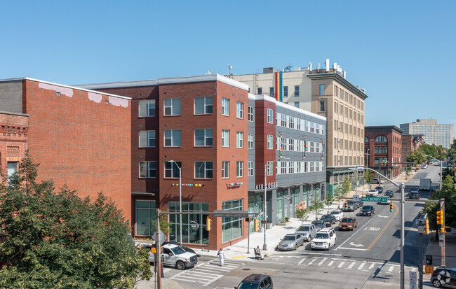 Aerial Photo - Four Ten Lofts