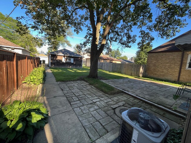 Backyard and Detached Garage - 241 N Lincoln Ave