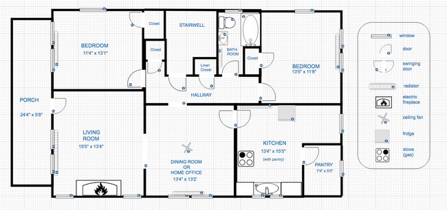 Floor plan - 3723 Henrico St